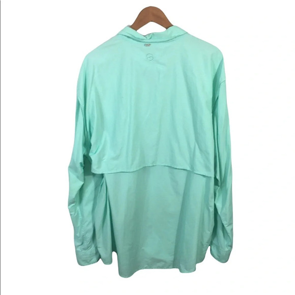 BF453 Men’s Magellan Outdoors Mag Wick Fish Gear Angler Fit Vented Shirt 2XL - Picture 4 of 5